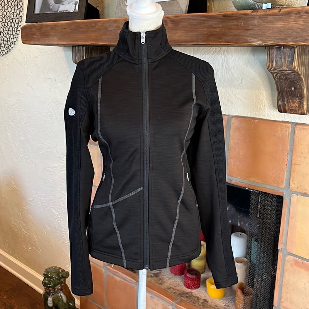 Spyder zip up fleece lined jacket, size XS!